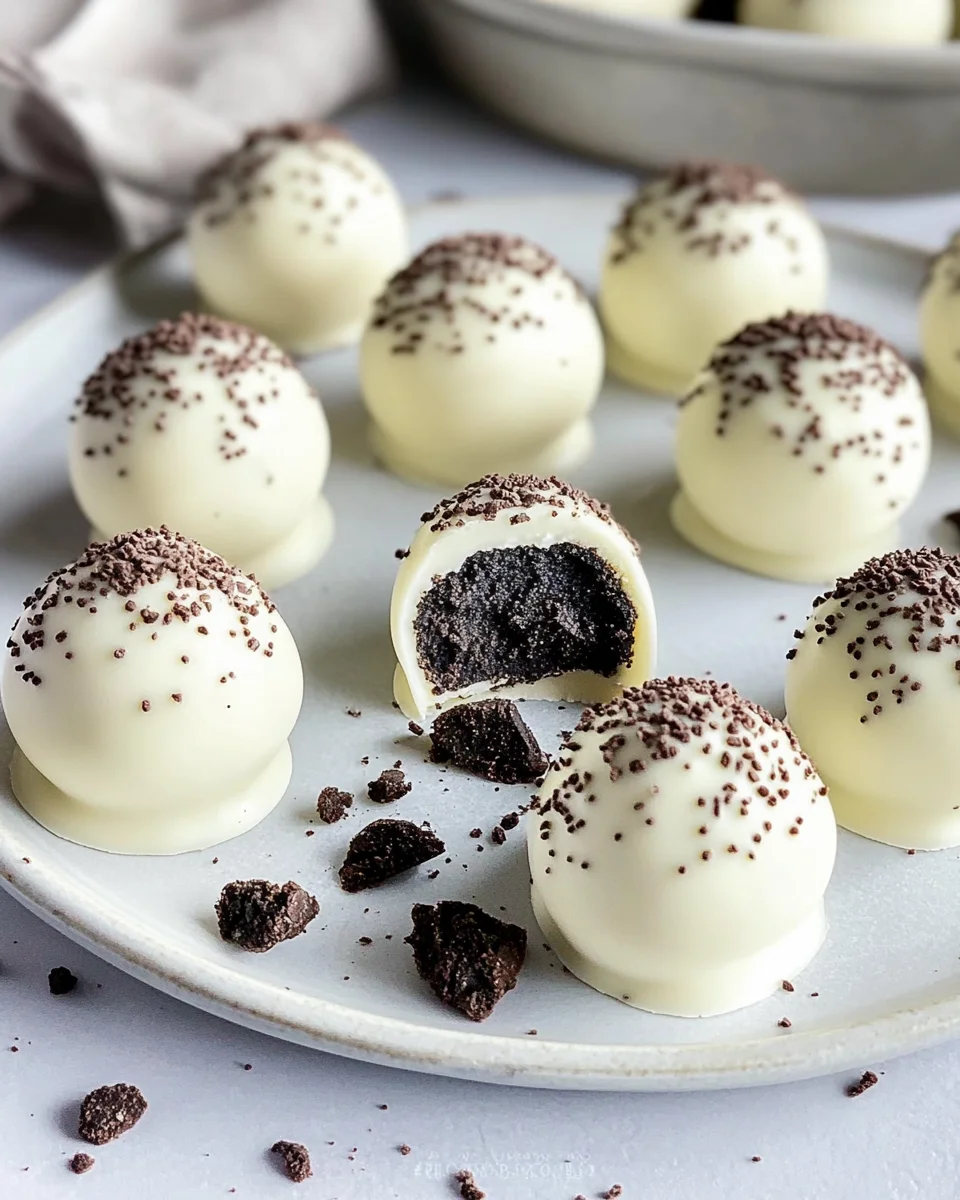 3-Zutaten-Oreo-Pralinen