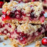 Cranberry Crumb Bars