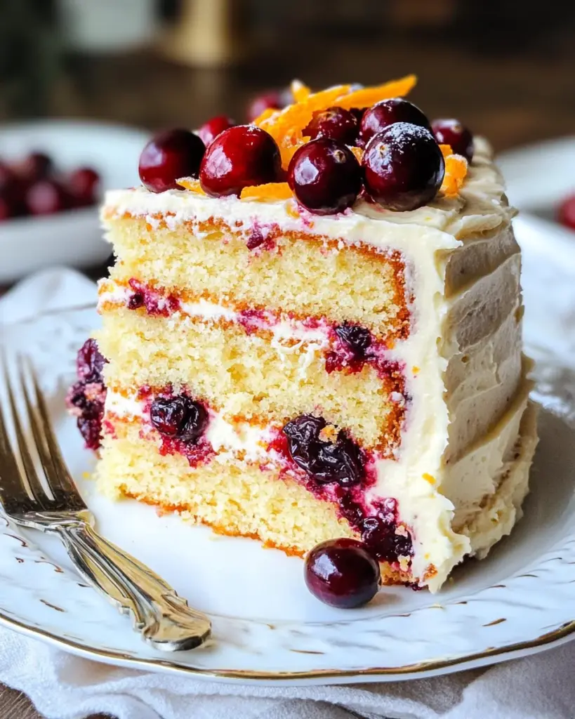 Cranberry Orange Cake