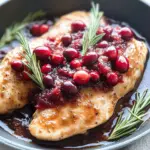 Cranberry balsamic chicken