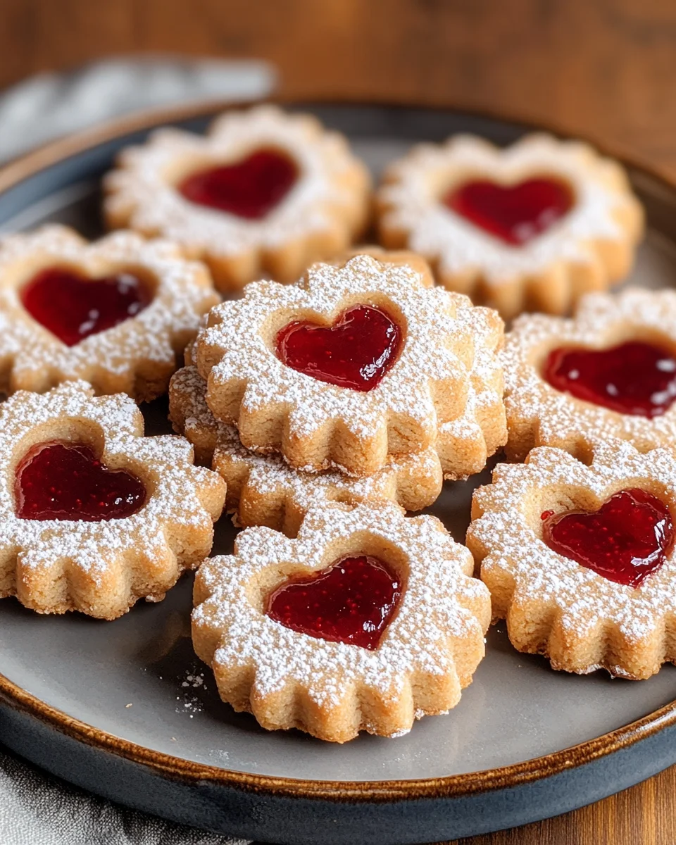 Einfaches Spitzbuben Rezept von Oma