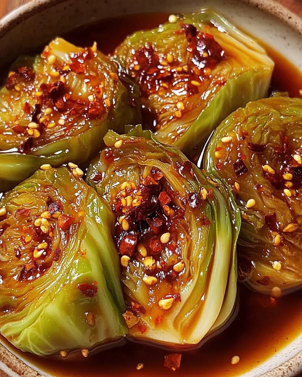 Geschmorter Spitzkohl mit Würziger Sauce: Nie wieder matschig oder fad!