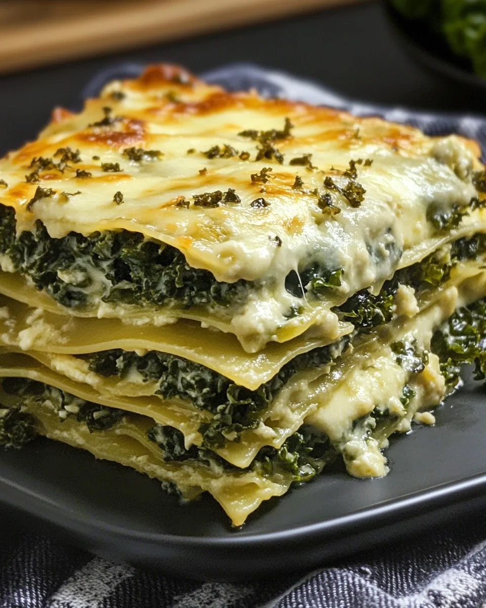 Grünkohl-Lasagne