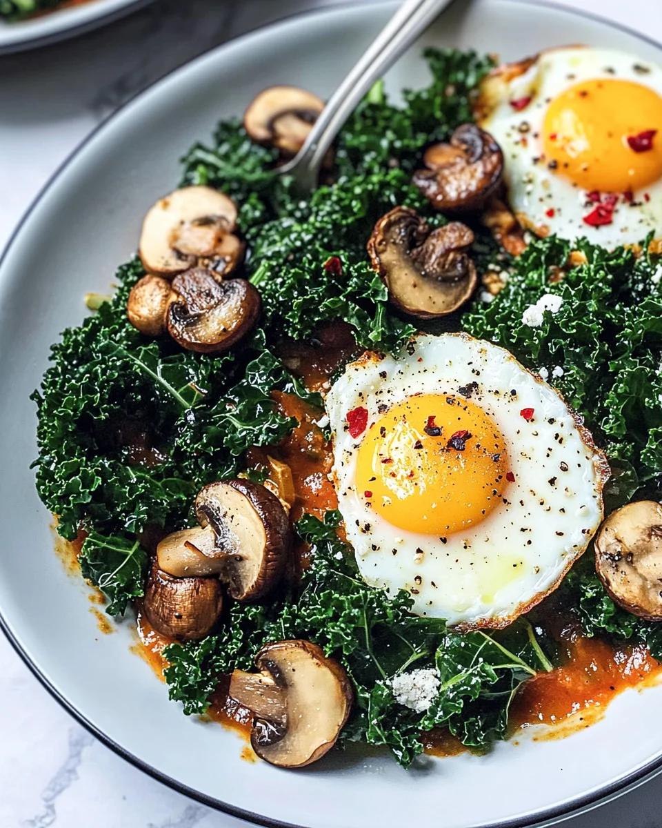 Grünkohl-Shakshuka