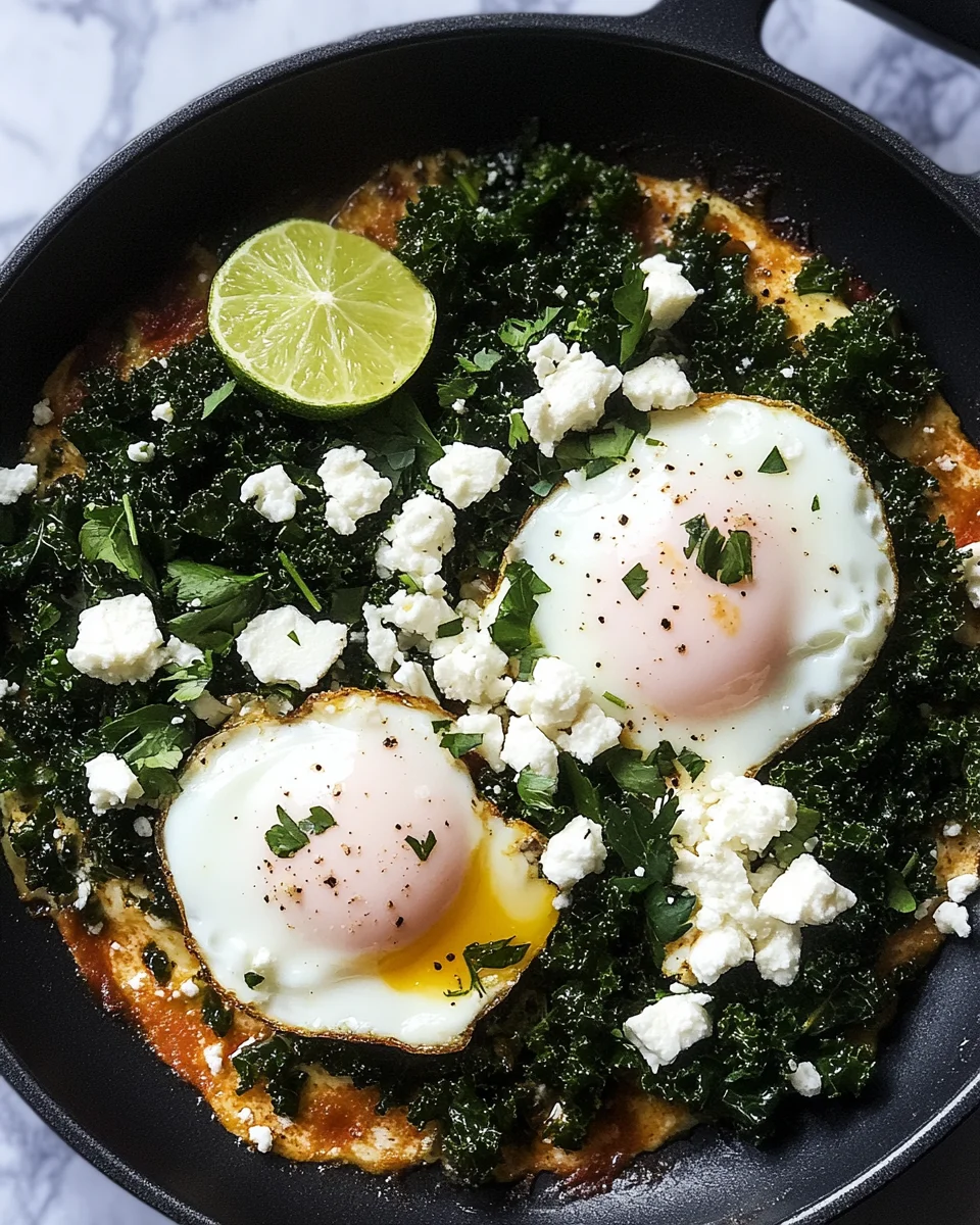 Grünkohl-Shakshuka