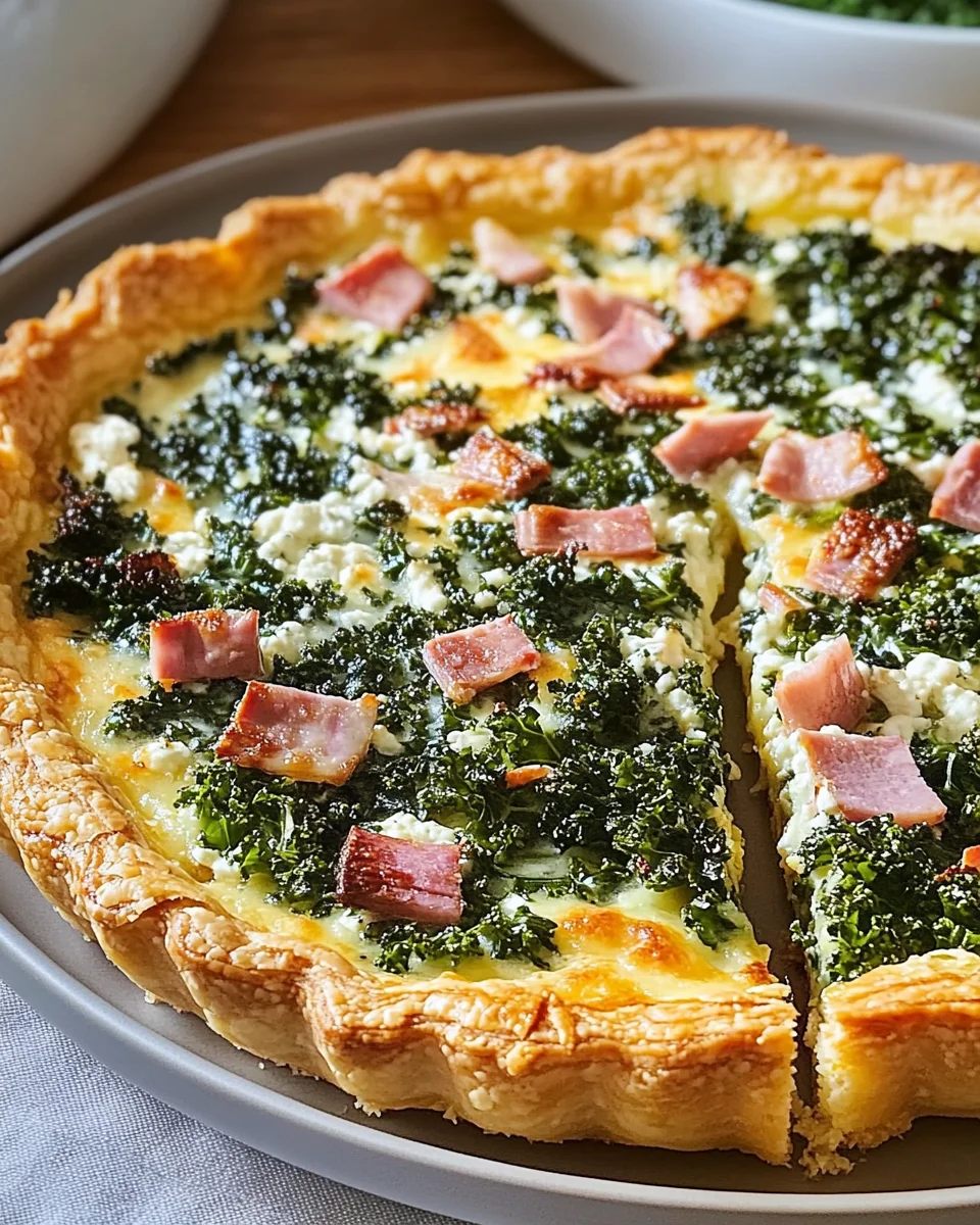 Grünkohl-Tarte