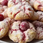 Himbeer-Crinkle-Kekse