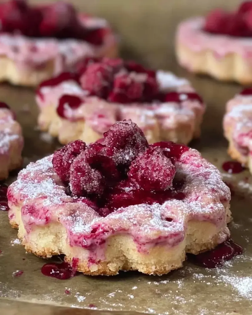 Himbeerplätzchen