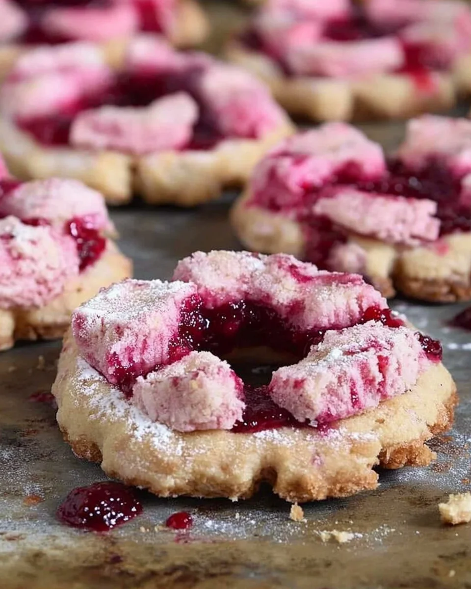 Himbeerplätzchen
