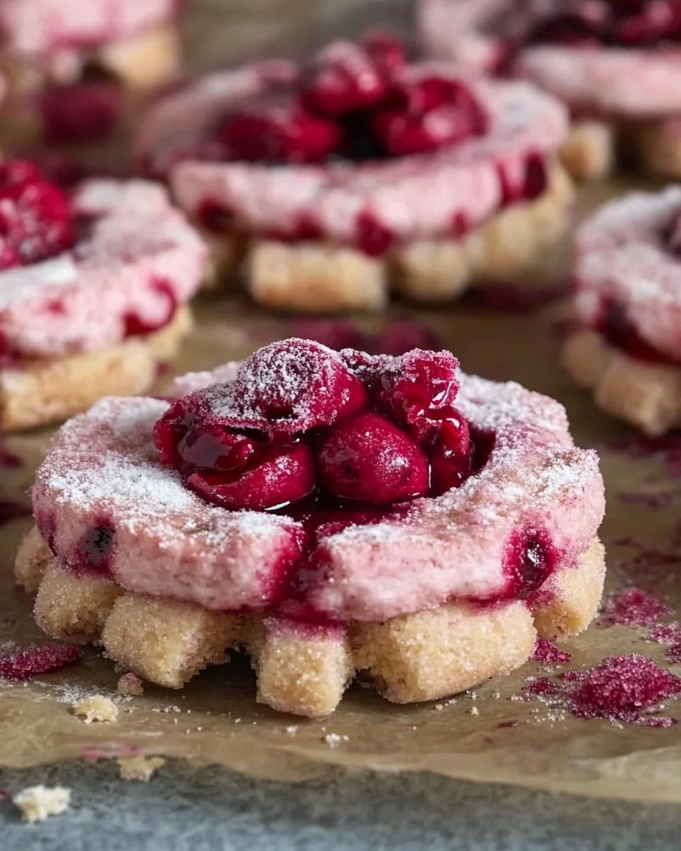 Himbeerplätzchen