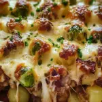 Kasseler-Rosenkohl-Auflauf von Supermaus