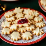 Klassische Butterplätzchen und Spitzbuben