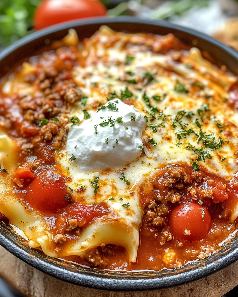 Lasagnesuppe