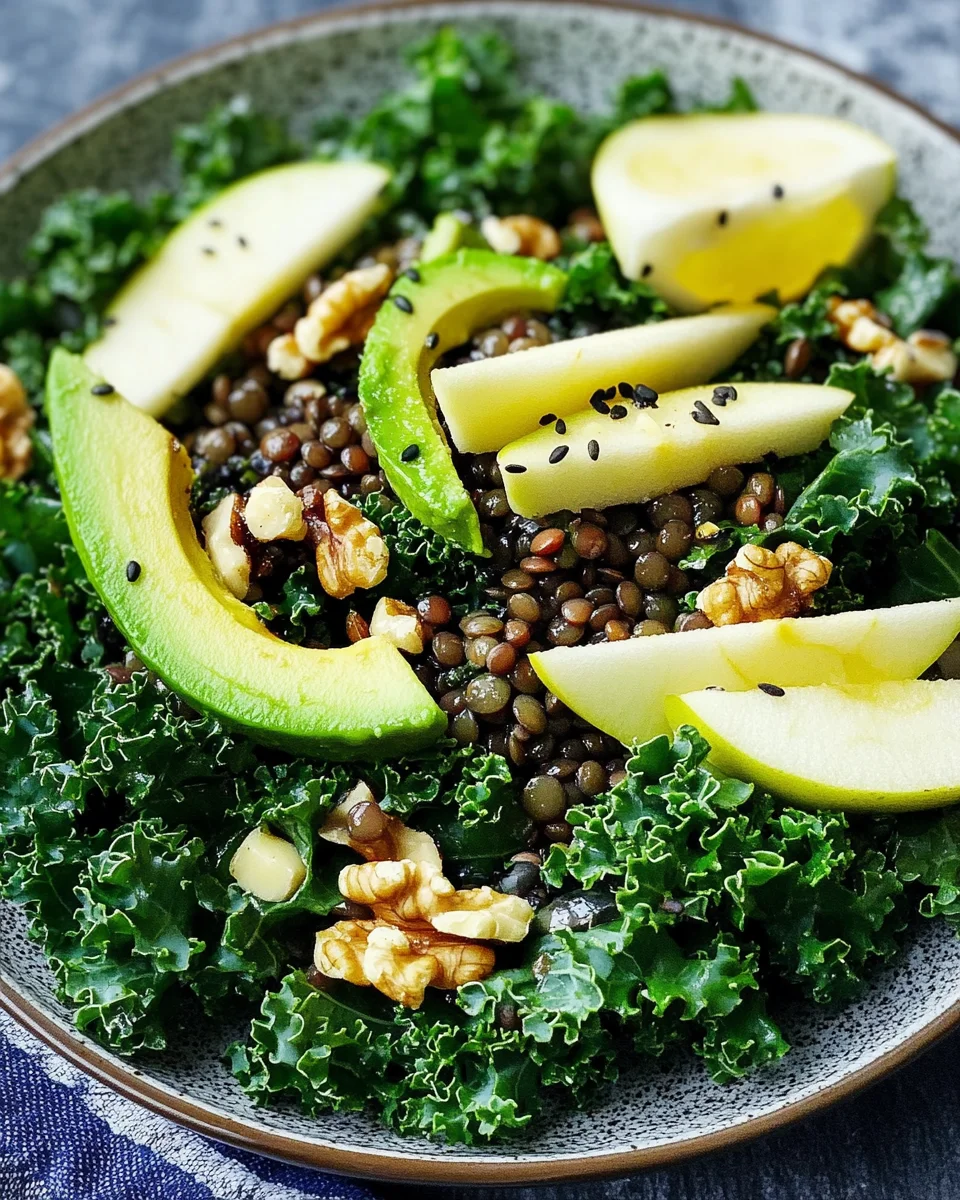 Linsen-Grünkohl-Salat