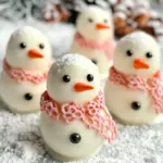 No-Bake Snowman Truffles