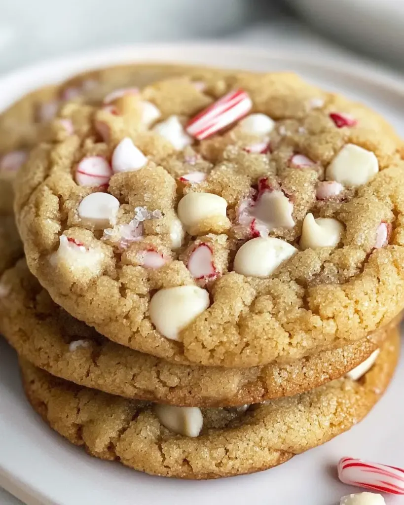 Peppermint White Chocolate Pudding Cookie Recipe