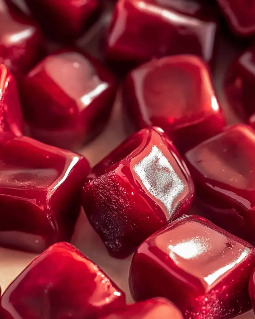 Pomegranate Caramels