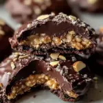 Rocher Plätzchen: Einfache Weihnachtsplätzchen mit Nougat und Schokolade