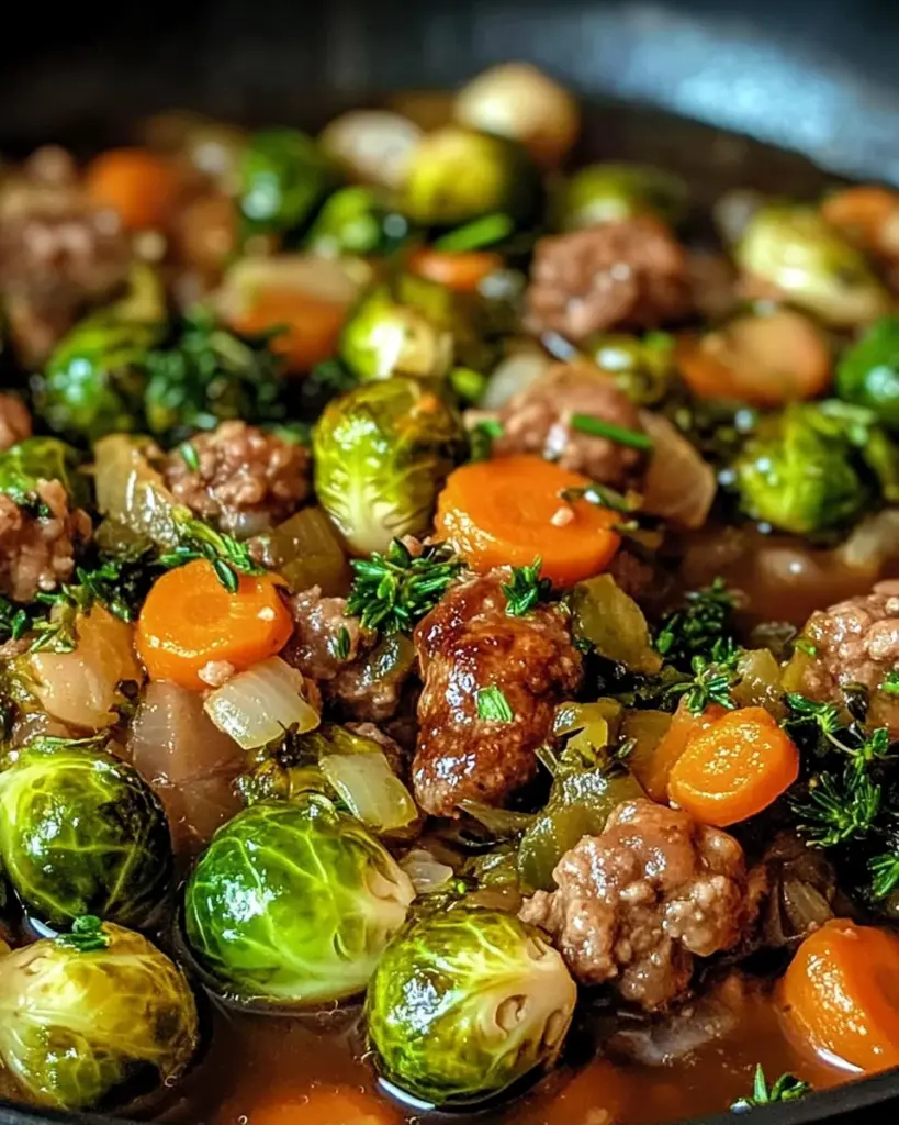 Rosenkohleintopf mit 400 g Gehacktes: Ein Unglaublich Essenzielles Rezept