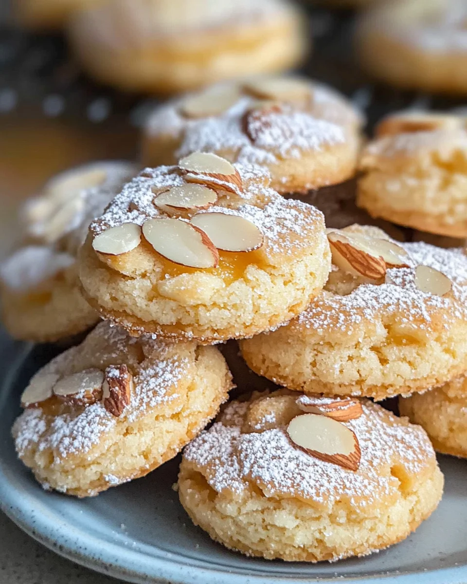 Saftige Marzipan Plätzchen