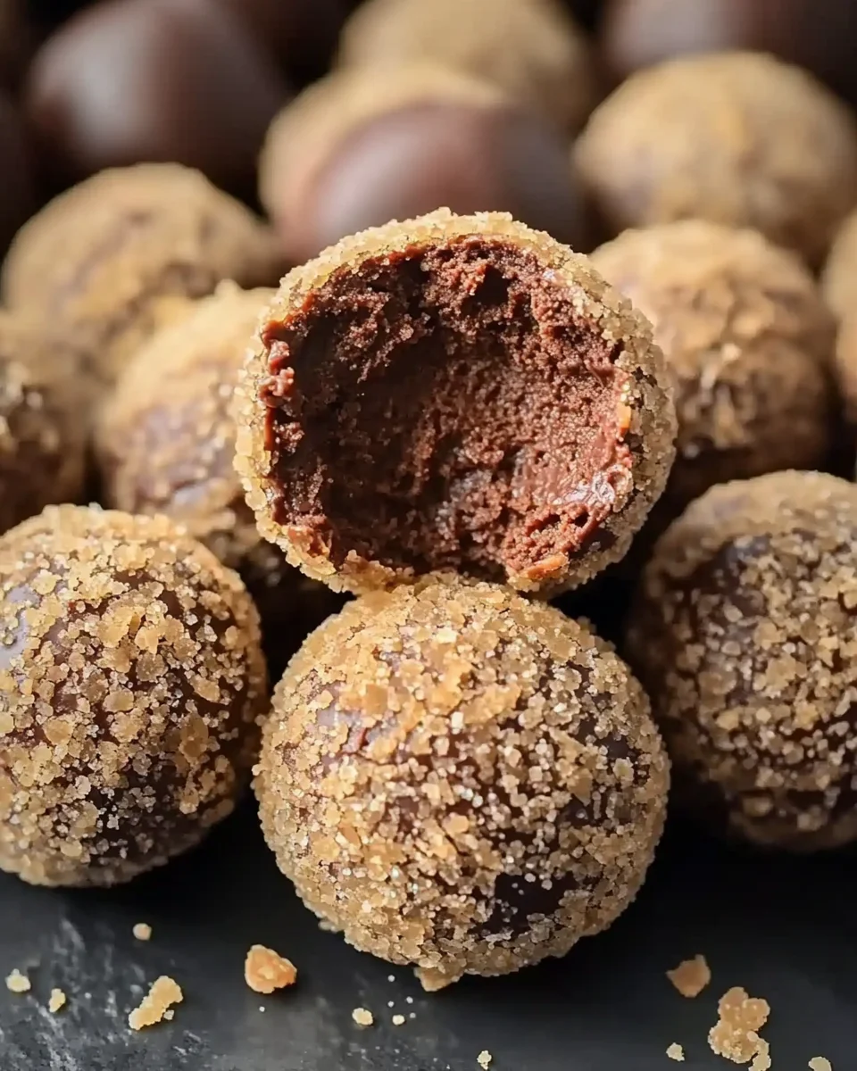 Spekulatius Nutella Kugeln – einfache Pralinen für Weihnachten