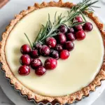 White Chocolate Cranberry Tart