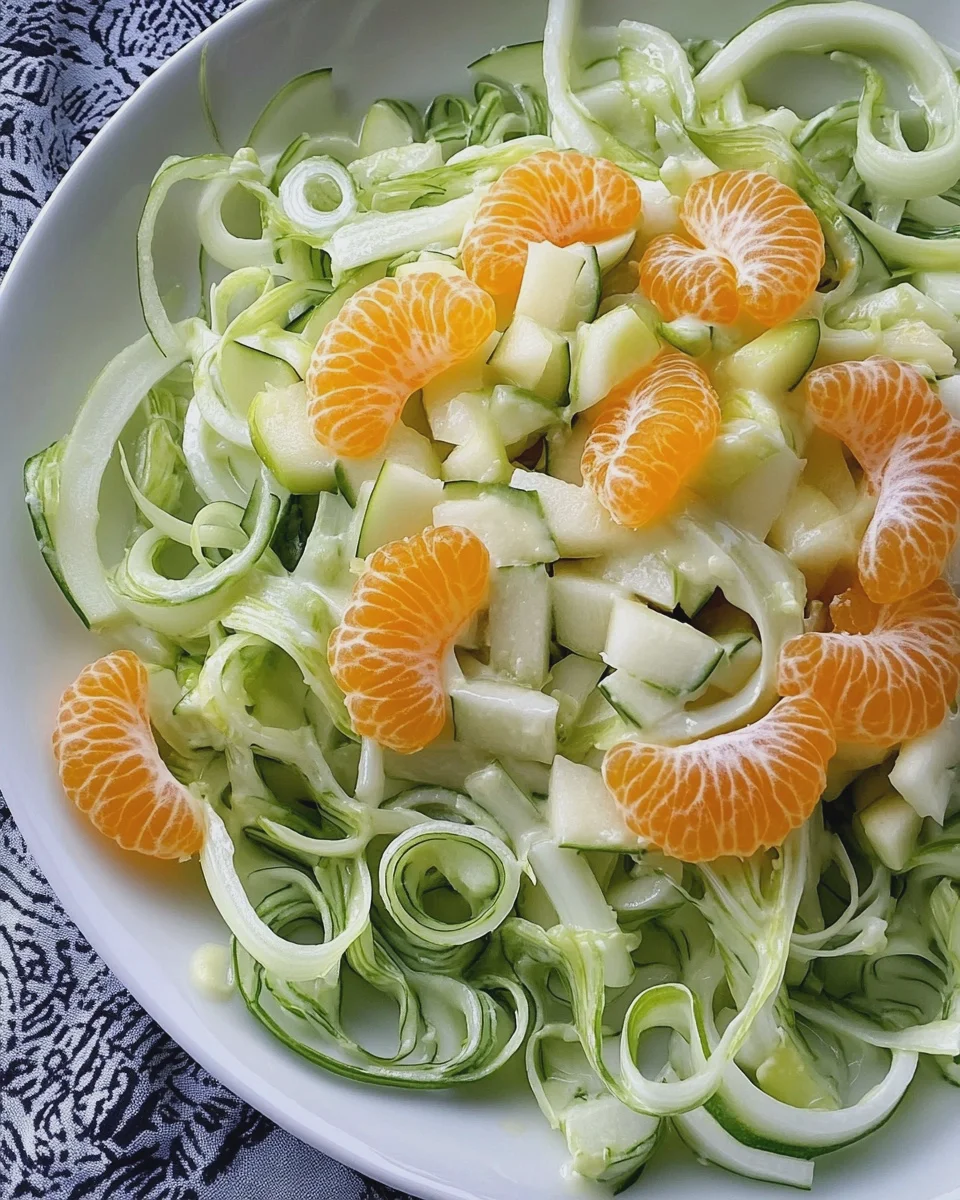 Fruchtiger Porree Salat