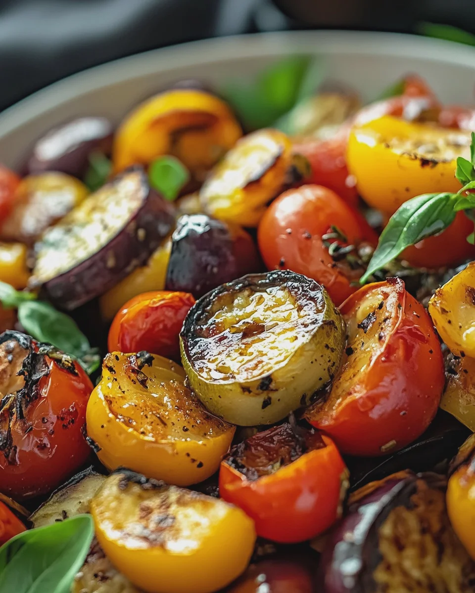 Gerösteter Gemüsesalat mit Balsamico