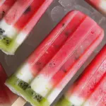Wassermelonen Eis am Stiel selber machen