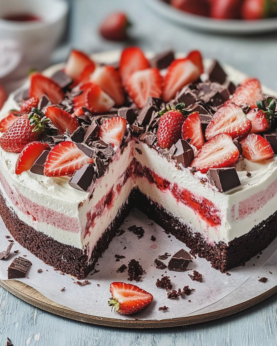 Yogurette®-Erdbeertorte